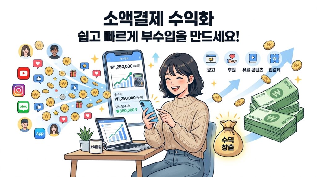 소액결제 현금화 한도 확인